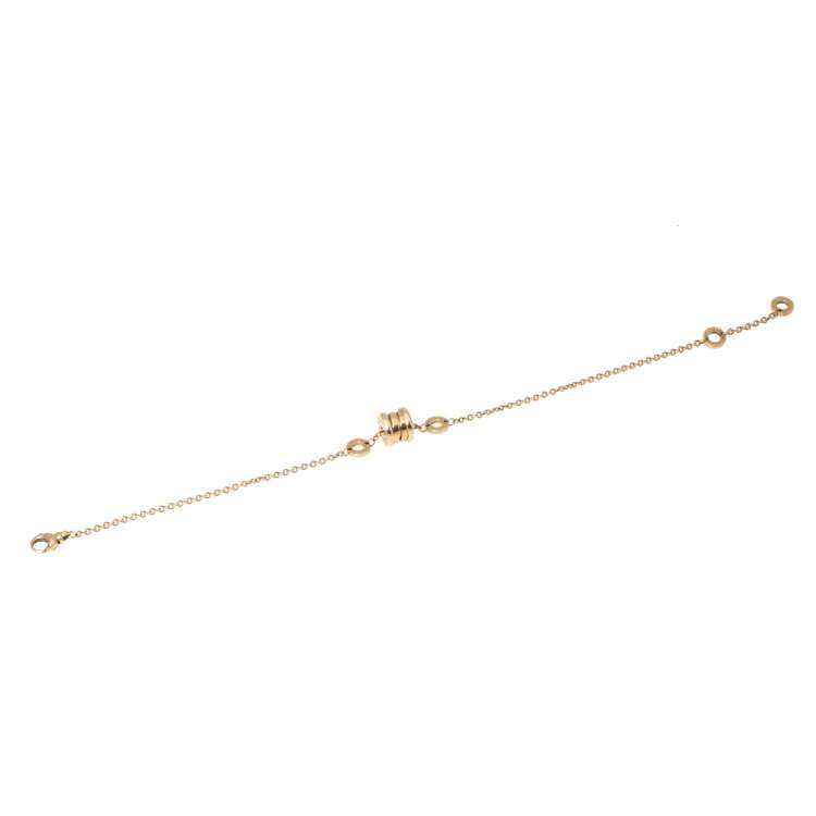 Pre Owned Bvlgari B.Zero1 Soft 18K Yellow Gold Bracelet
