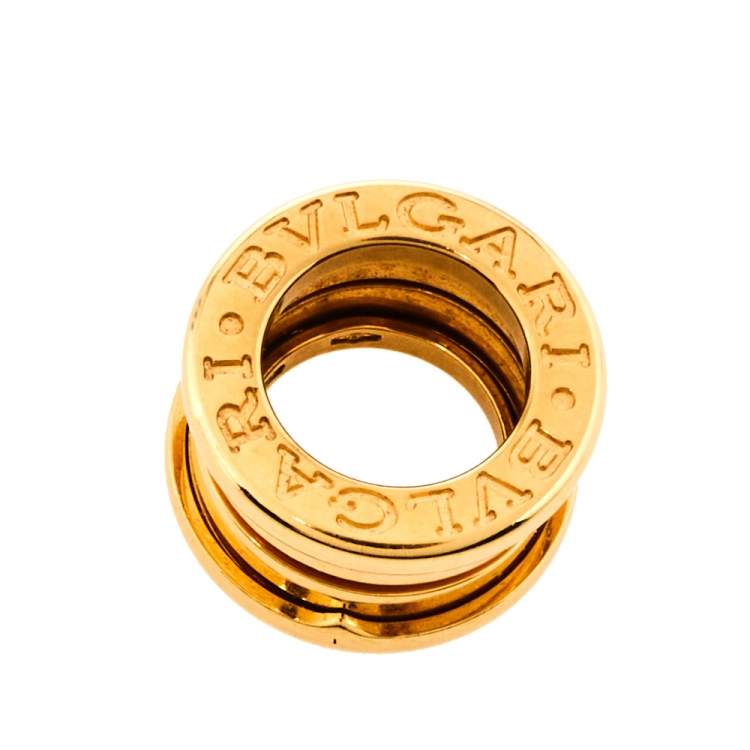 Pre Owned Bvlgari B.Zero1 18K Yellow Gold Pendant 