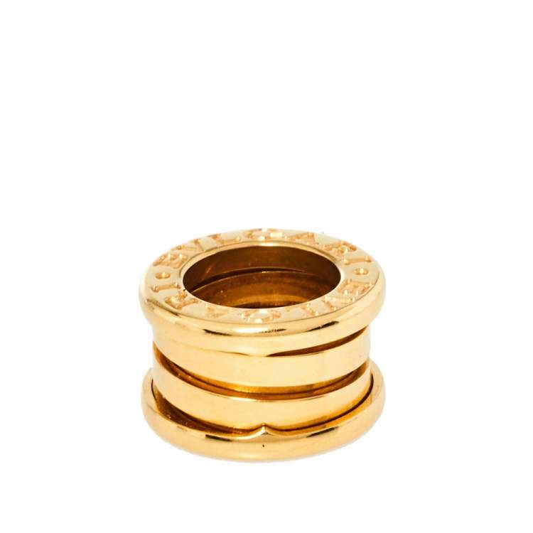 Pre Owned Bvlgari B.Zero1 18K Yellow Gold Pendant 