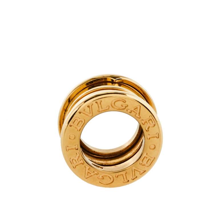 Pre Owned Bvlgari B.Zero1 18K Yellow Gold Pendant 