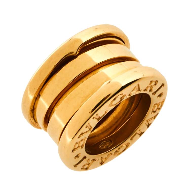 Pre Owned Bvlgari B.Zero1 18K Yellow Gold Pendant 