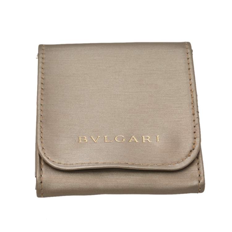 Pre Owned Bvlgari Serpenti Amethyst 18K Rose Gold Cocktail Ring Size 52.5