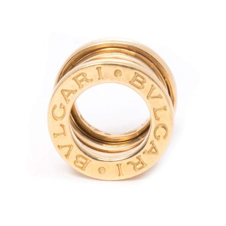 Pre Owned Bvlgari B.Zero1 18K Yellow Gold Pendant