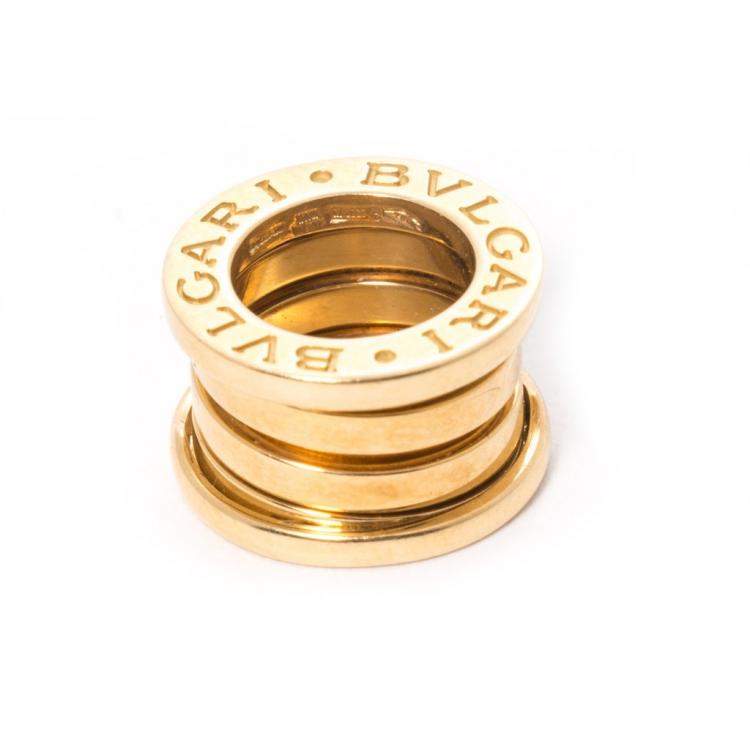 Pre Owned Bvlgari B.Zero1 18K Yellow Gold Pendant