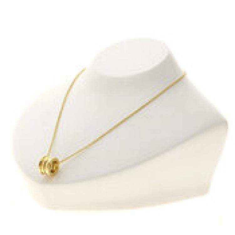 Pre Owned Bvlgari 18K Yellow Gold B.zero1 Necklace 