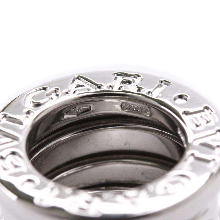 Pre Owned Bvlgari B.Zero1 18K White Gold Pendant