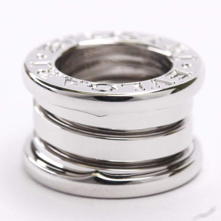 Pre Owned Bvlgari B.Zero1 18K White Gold Pendant