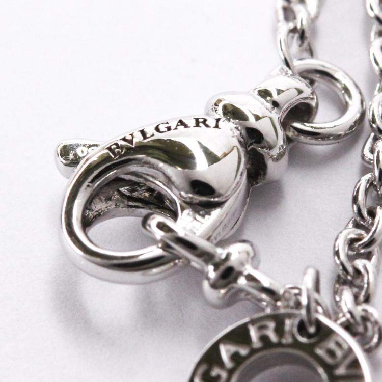 Pre Owned Bvlgari B.Zero1 18K White Gold Necklace
