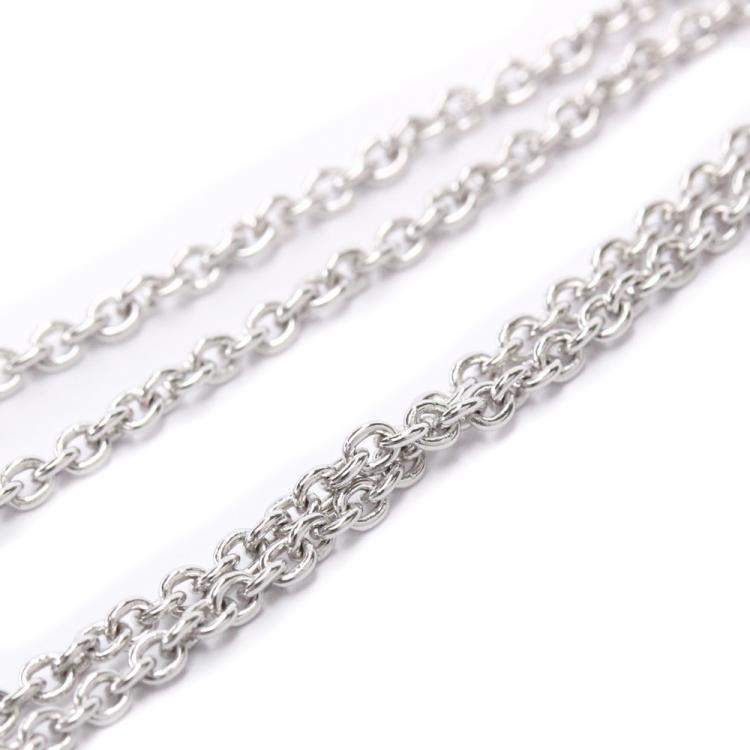 Pre Owned Bvlgari B.Zero1 18K White Gold Necklace