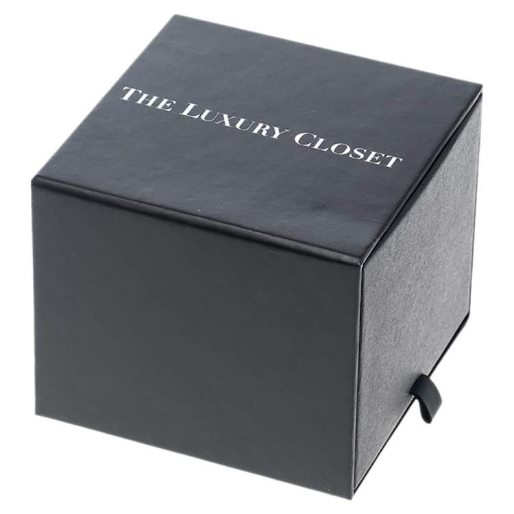 Pre Owned Bvlgari B.Zero1 White Ceramic 18k Rose Gold Band Ring Size 56