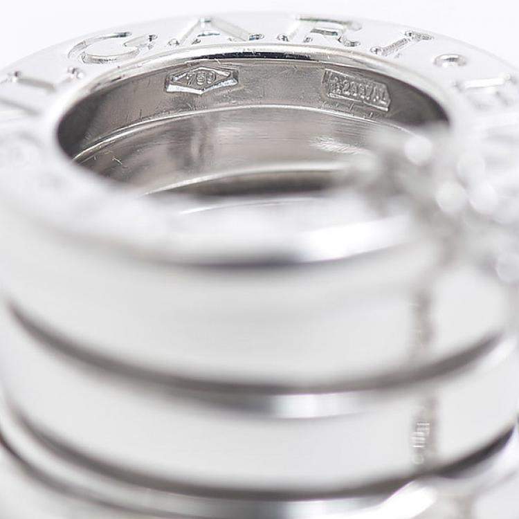 Pre Owned Bvlgari B.Zero1 18K White Gold Necklace