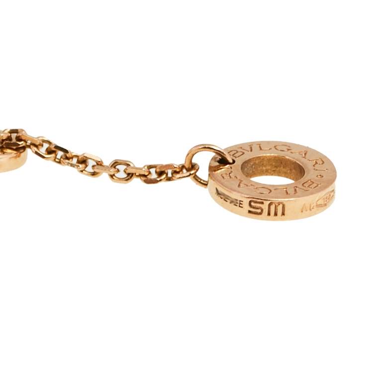 مملوكة مسبقًا Bvlgari Diva’s Dream Diamond 18K Rose Gold Bracelet SM