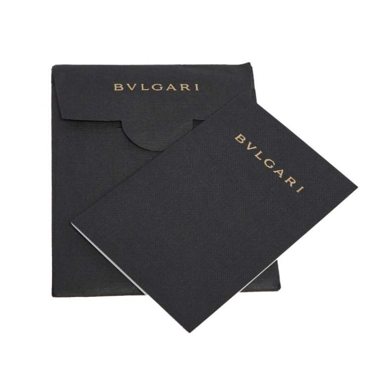 Pre Owned Bvlgari B.Zero1 White Ceramic 18k Rose Gold 4-Band Ring Size 61