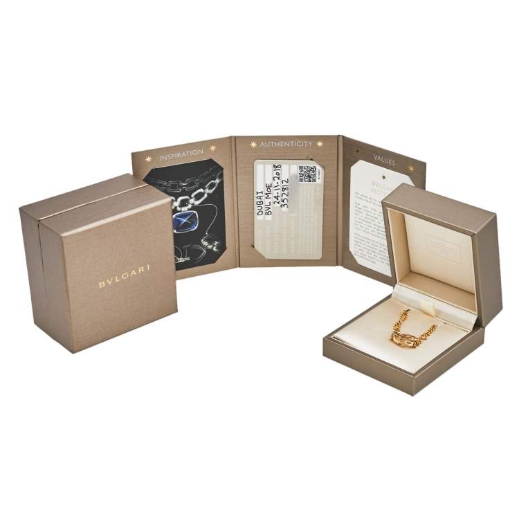 Pre Owned Bvlgari Serpenti Amethyst 18K Rose Gold Bracelet