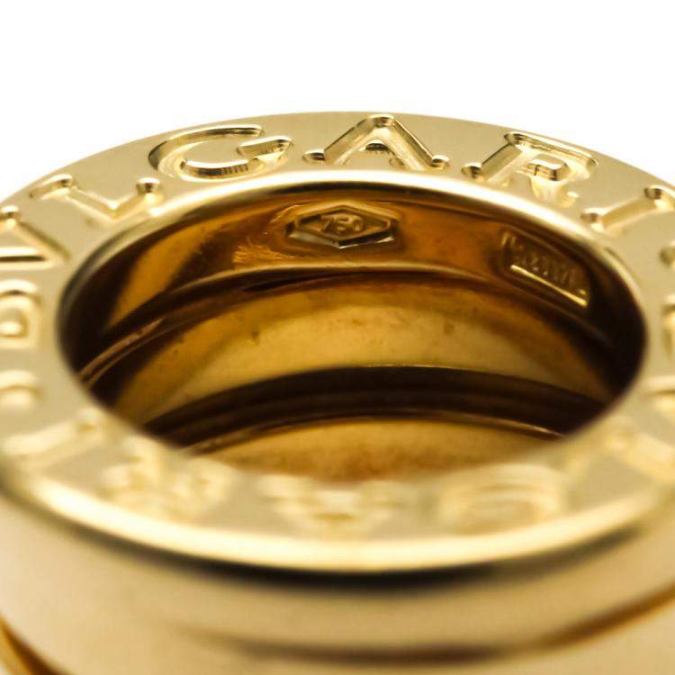 Pre Owned Bvlgari B.Zero1 18K Yellow Gold Charms and Pendants 