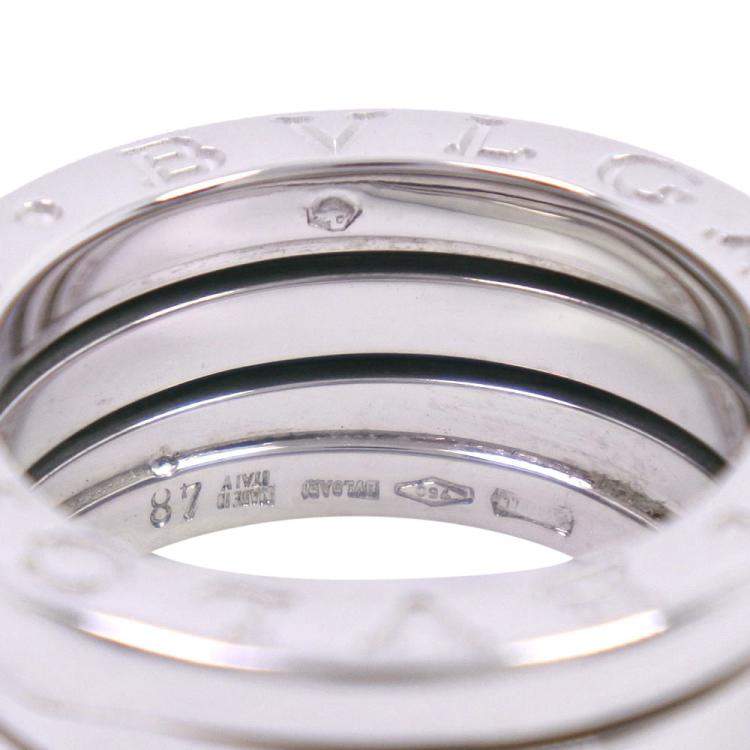 Bvlgari B.Zero1 18K White Gold Ring EU 48 Bvlgari | TLC