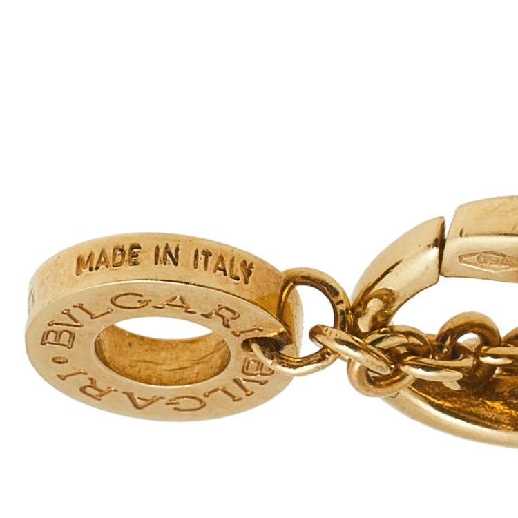 Pre Owned Bvlgari B.Zero1 18k Yellow Gold Tassel Necklace