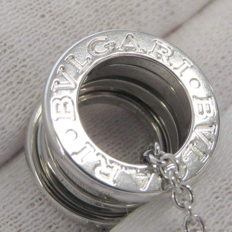 Pre Owned Bvlgari B.Zero1 18K White Gold Necklace