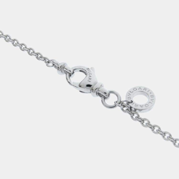 Pre Owned Bvlgari B.Zero1 18K White Gold Necklace