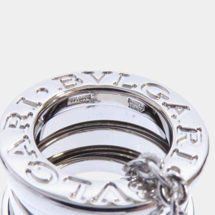 Pre Owned Bvlgari B.Zero1 18K White Gold Necklace