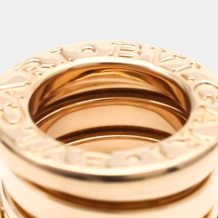 Pre Owned Bvlgari B.Zero1 18K Rose Gold Charms and Pendant