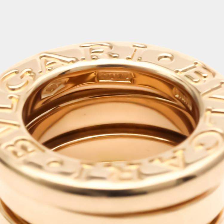 Pre Owned Bvlgari B.Zero1 18K Rose Gold Charms and Pendant