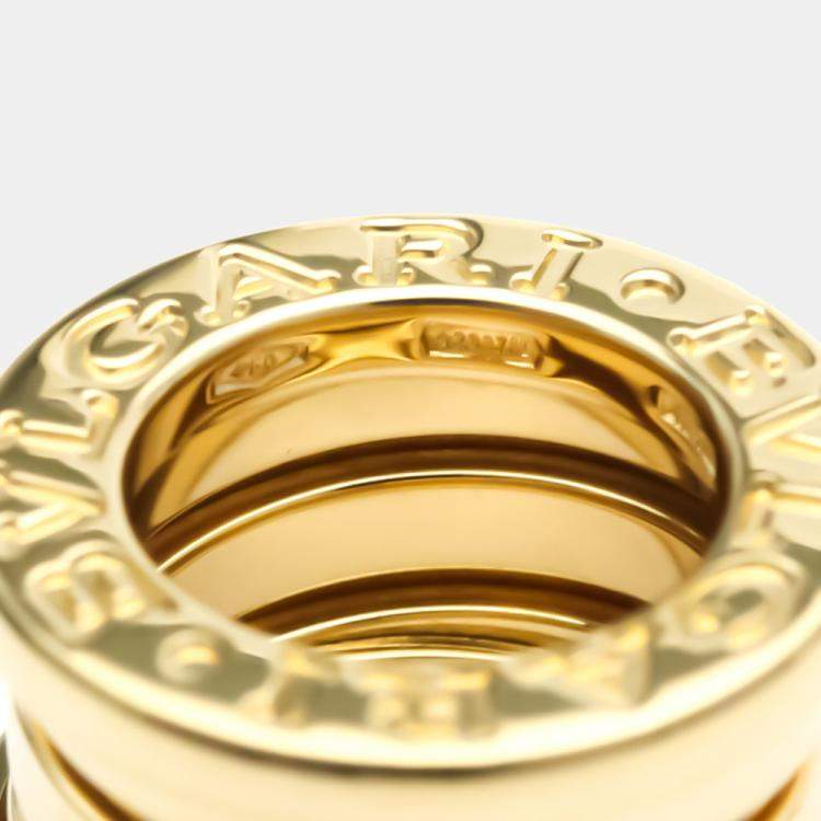 Pre Owned Bvlgari B.Zero1 18K Yellow Gold Charms and Pendants