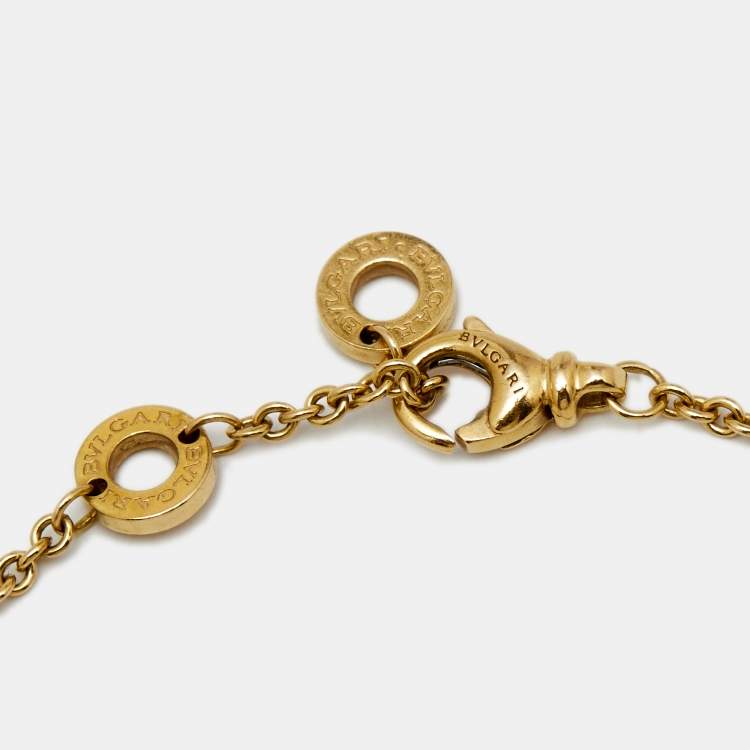 Pre Owned Bvlgari B.Zero1 18K Yellow Gold Soft Bracelet 