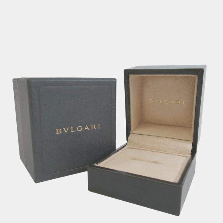 Pre Owned Bvlgari B.Zero1 18K Rose Gold Ring EU 51