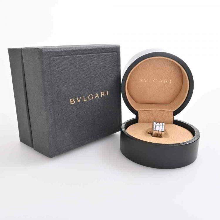 Pre Owned Bvlgari B.Zero1 18K White Gold Charms and Pendants