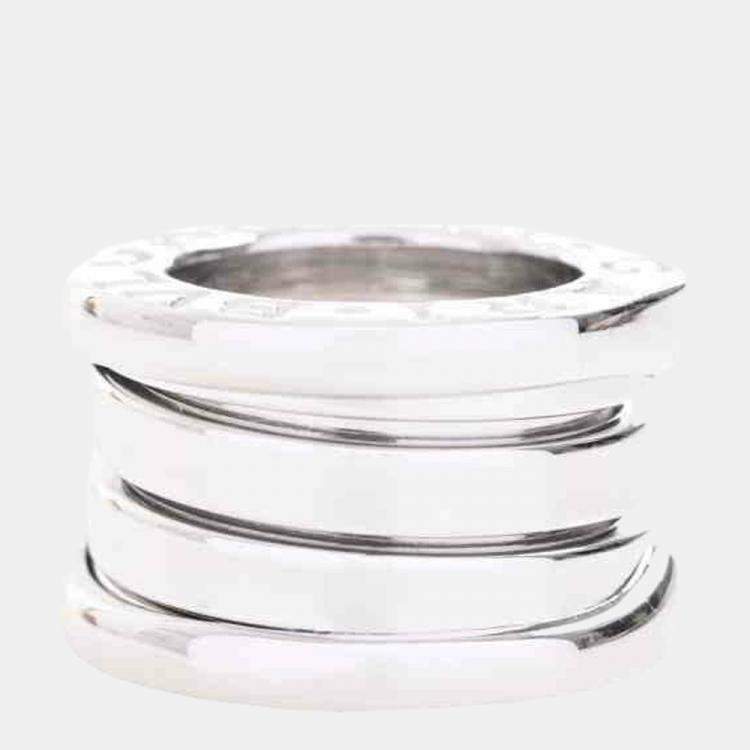 Pre Owned Bvlgari B.Zero1 18K White Gold Charms and Pendants