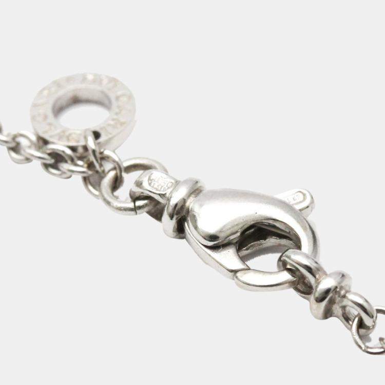 Pre Owned Bvlgari B.Zero1 18K White Gold Necklace