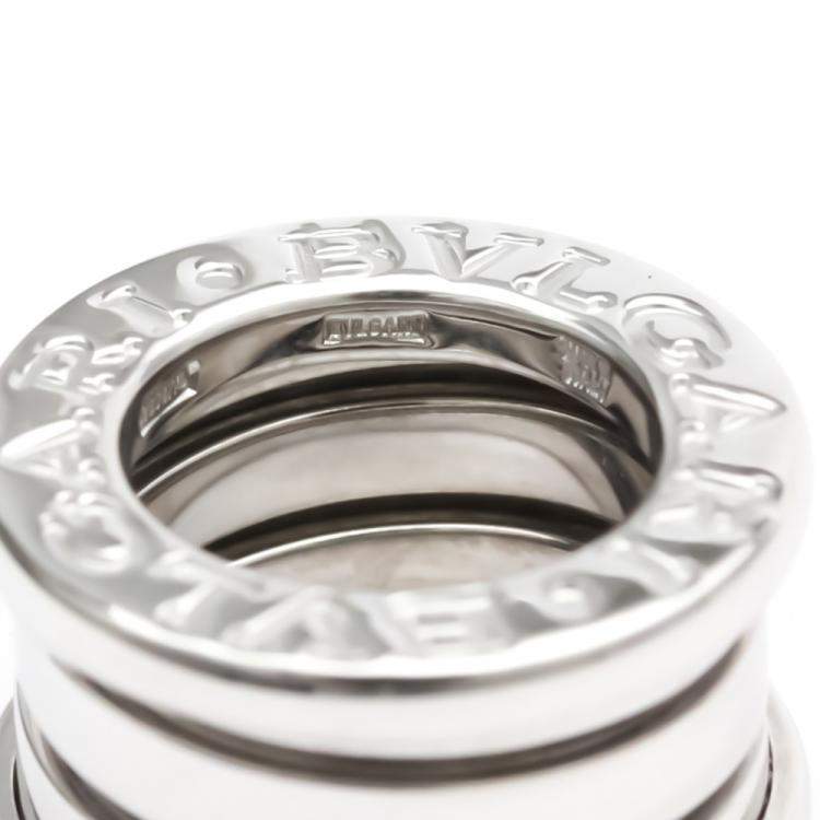 Pre Owned Bvlgari B.Zero1 18K White Gold Charms and Pendants