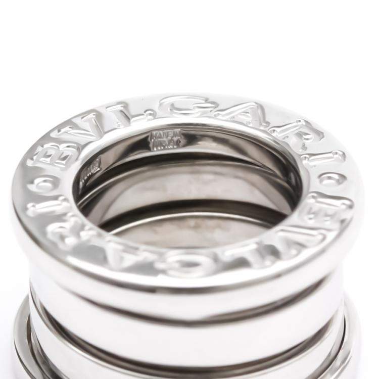 Pre Owned Bvlgari B.Zero1 18K White Gold Charms and Pendants