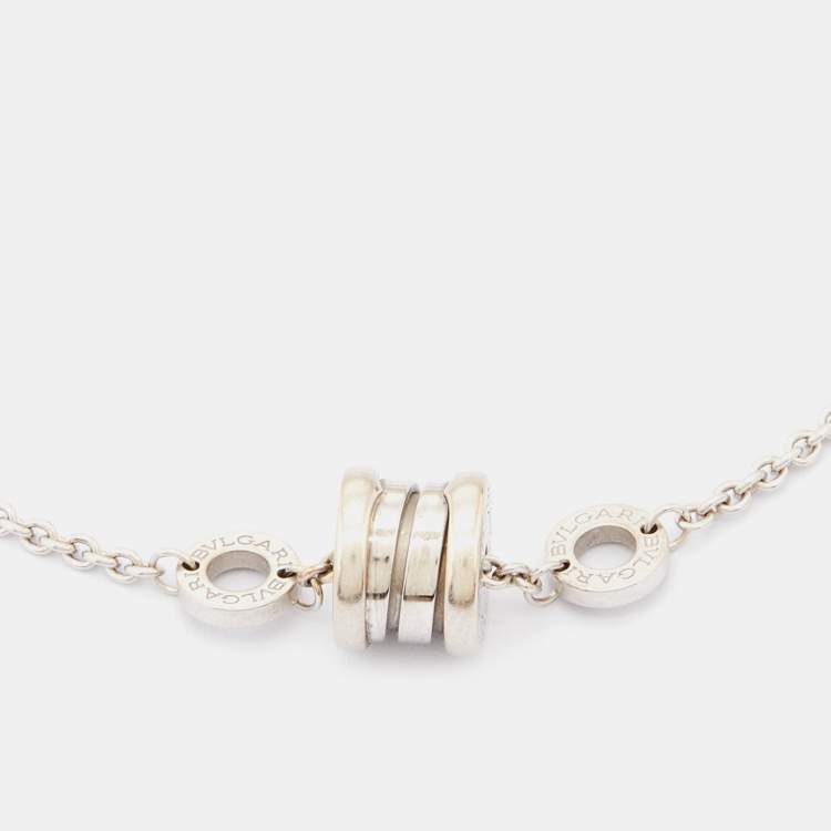 Pre Owned Bvlgari B.Zero1 18k White  Bracelet