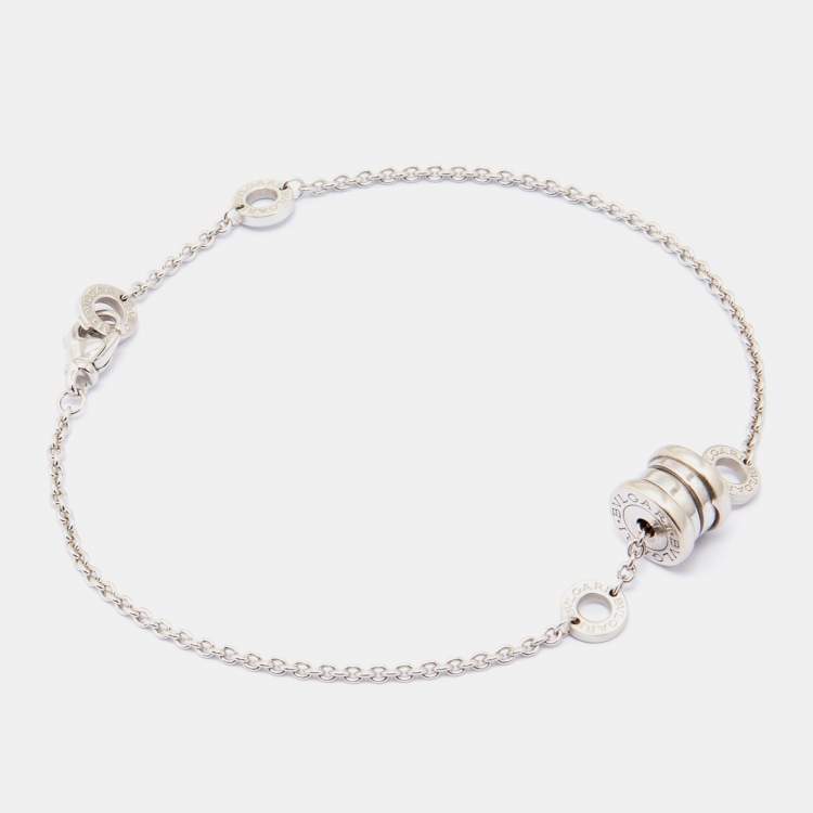 Pre Owned Bvlgari B.Zero1 18k White  Bracelet
