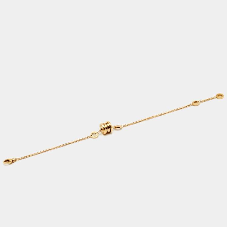 Pre Owned Bvlgari B.Zero1 18k Yellow Gold Bracelet