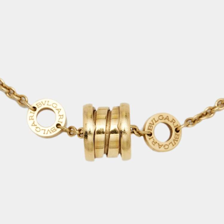 Pre Owned Bvlgari B.Zero1 18k Yellow Gold Bracelet