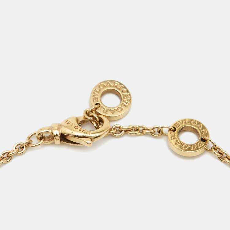 Pre Owned Bvlgari B.Zero1 18k Yellow Gold Bracelet