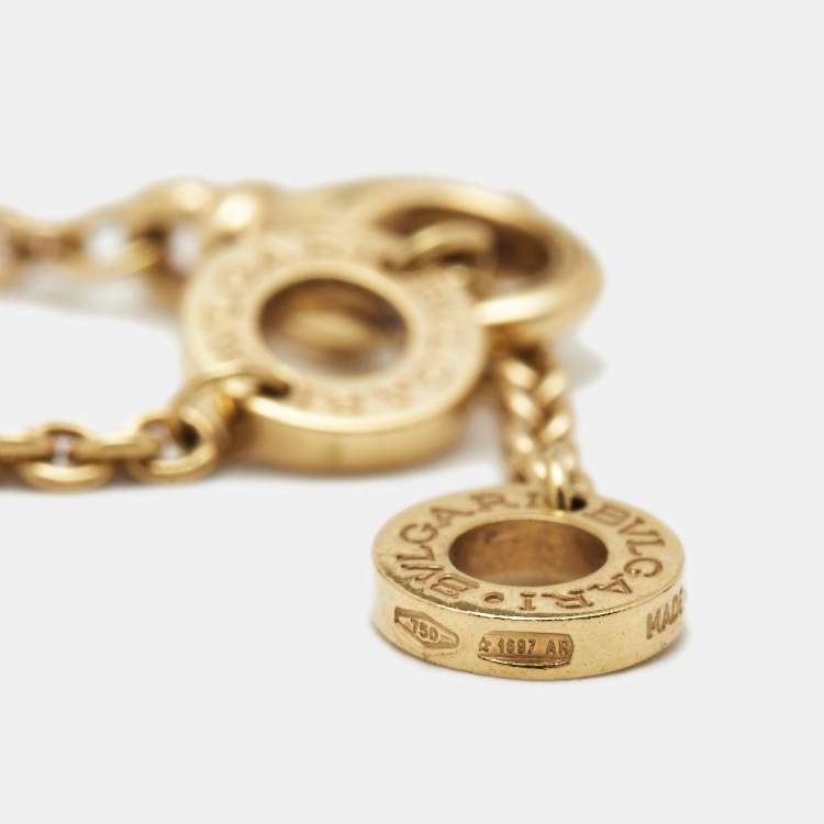 Pre Owned Bvlgari B.Zero1 18k Yellow Gold Bracelet