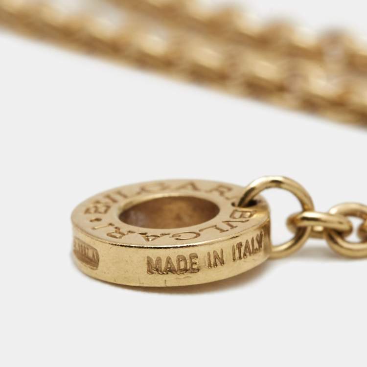 Pre Owned Bvlgari B.Zero1 18k Yellow Gold Bracelet