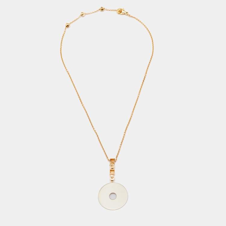 Pre Owned Bvlgari Roma 18k Yellow Gold Necklace Set