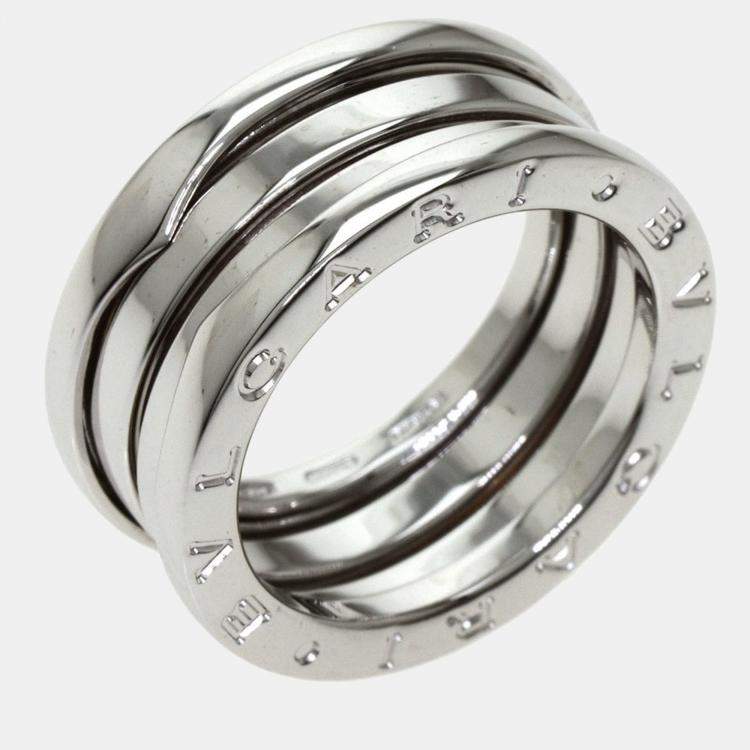 Bvlgari B.Zero1 18K White Gold Ring EU 52 Bvlgari | TLC