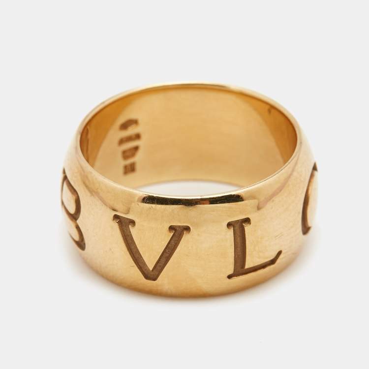 Louis Vuitton Love Letter Timeless Ring Set Size 56