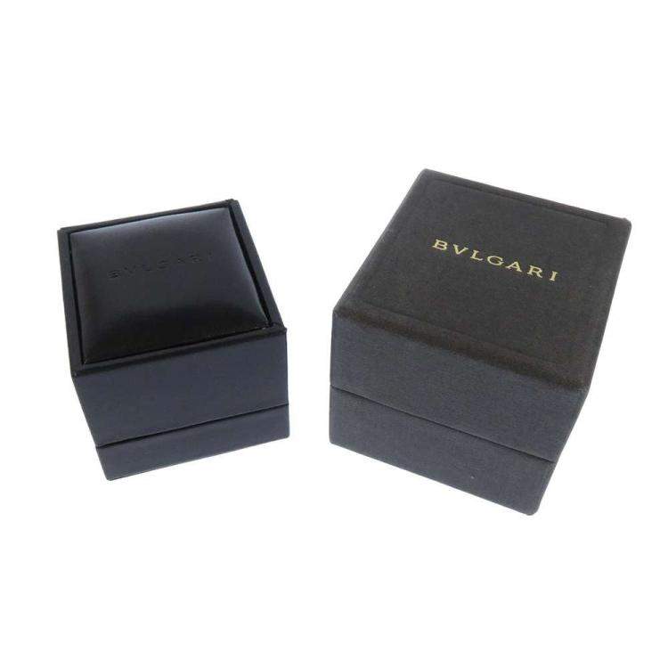 Pre Owned Bvlgari 18K Rose Gold B.Zero1 Band Ring EU 51