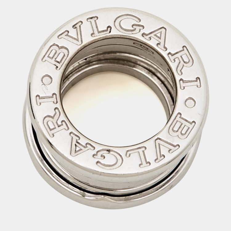 Pre Owned Bvlgari B.Zero1 18K White Gold Pendant