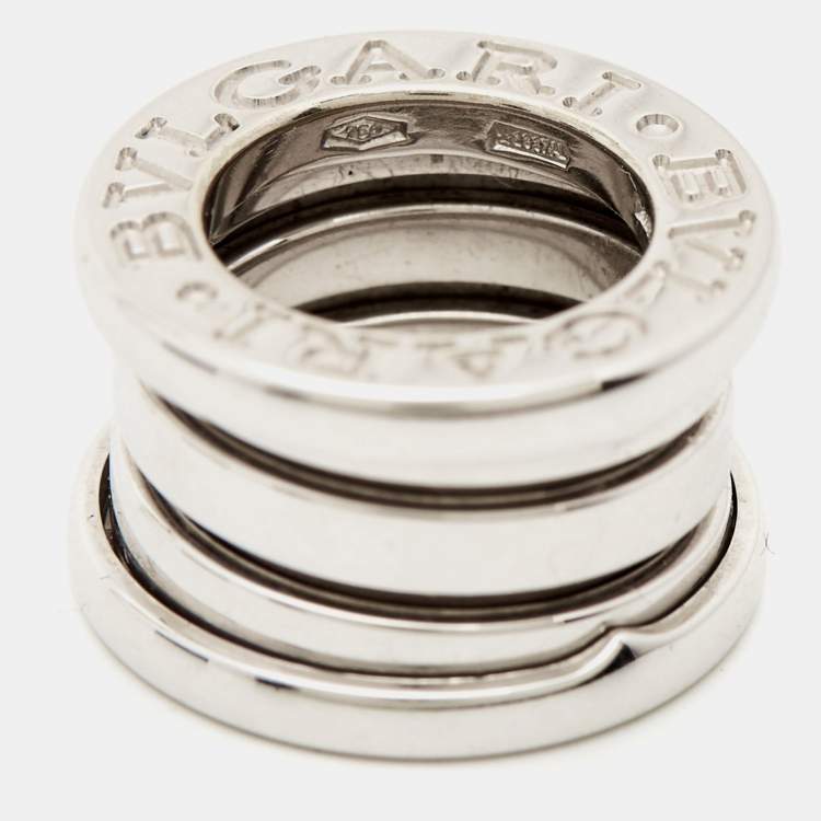 Pre Owned Bvlgari B.Zero1 18K White Gold Pendant