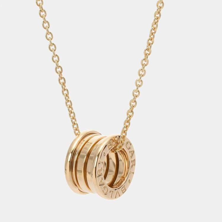 Bvlgari B.Zero1 18K Yellow Gold Necklace Bvlgari | The Luxury Closet