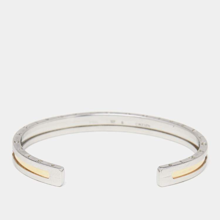 NWT Bulgari Bvlgari B.Zero1 Yellow Gold Bangle Bracelet (M) | eBay