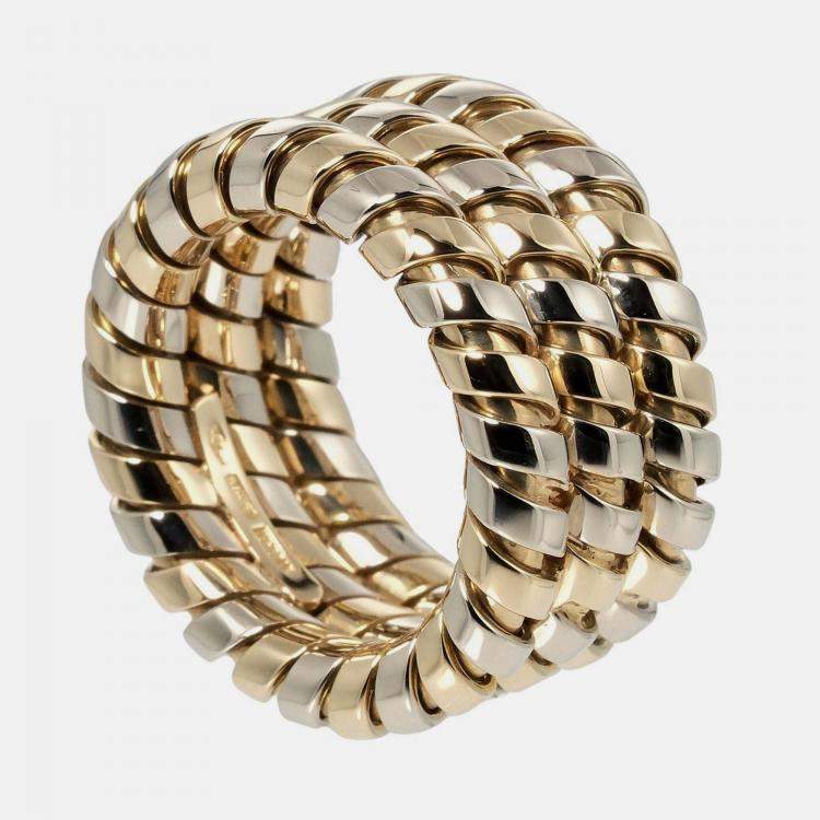 Bvlgari stainless steel outlet ring